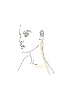 Female Face Sketch | Create your own poster
