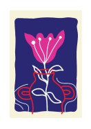 Flower In Vase | Create your own poster