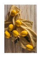 Lemons On Table | Create your own poster
