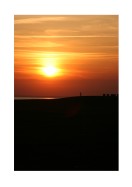 Red Sunset In Southern Sweden | Create your own poster