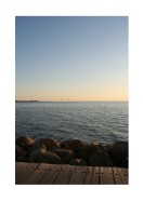 View Of The Ocean In Sunset | Create your own poster