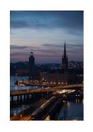 Stockholm By Night | Create your own poster
