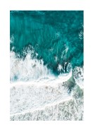Big Waves In Blue Water | Create your own poster