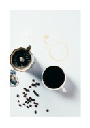 Black Coffee And Mocha Pot | Create your own poster