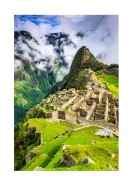View Of Machu Picchu In Peru | Create your own poster