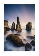 Sunrise At Coastline In Iceland | Create your own poster