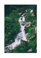 Beautiful Waterfall In The Himalayas | Create your own poster
