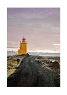 Lighthouse At Sunrise In Iceland | Create your own poster