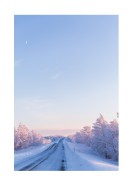 Winter Wonderland Landscape View | Create your own poster