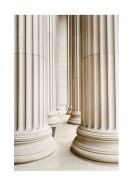 Row Of Marble Columns | Create your own poster