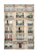 Building Facades In Paris | Create your own poster